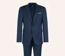 Anzug Regular Fit blau