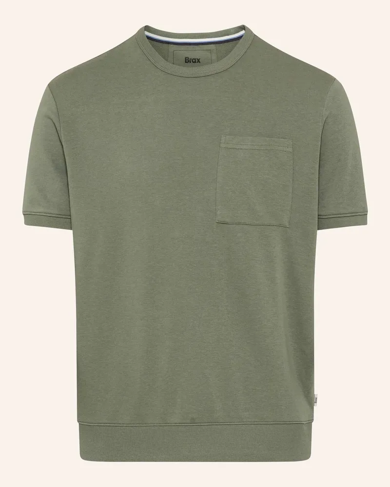 Brax Sweatshirt Style Sully gruen Dunkelgrün