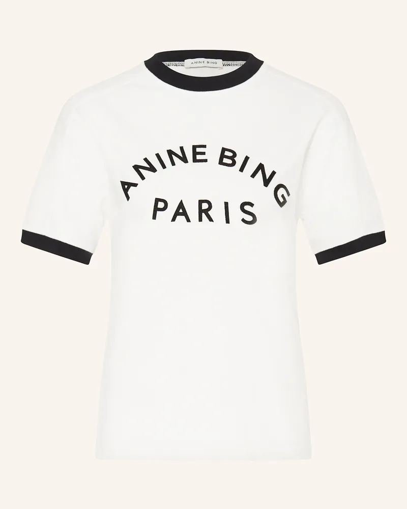 Anine Bing T-Shirt JAYLIN Weiss