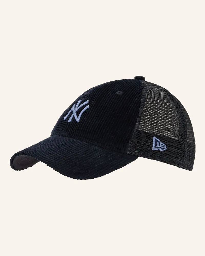 New Era Cap 9FORTY NEW YORK YANKEES MLB im Materialmix Dunkelblau