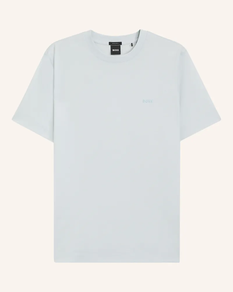 HUGO BOSS T-Shirt Thompson 01 Regular Fit blau Blau