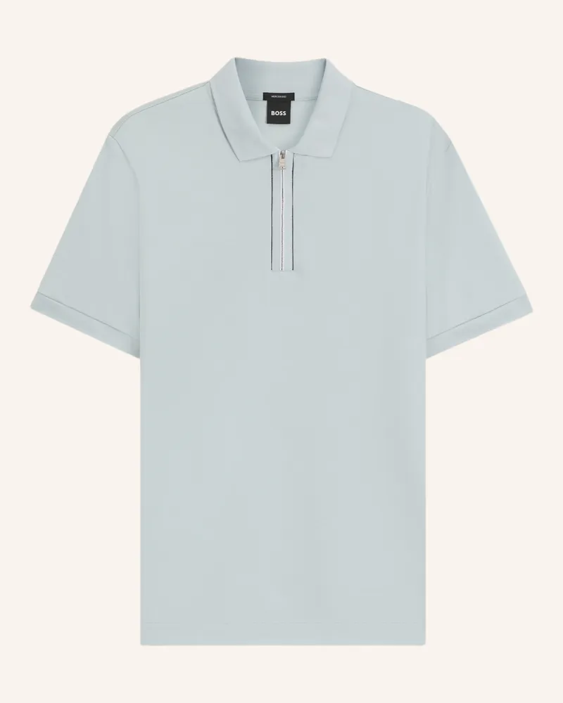 HUGO BOSS Poloshirt H-PARAS 65 Regular Fit Hellblau