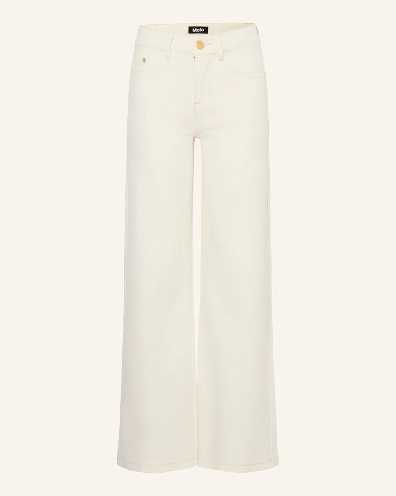 Molo Jeans Asta Flared Slim Fit weiss 5474