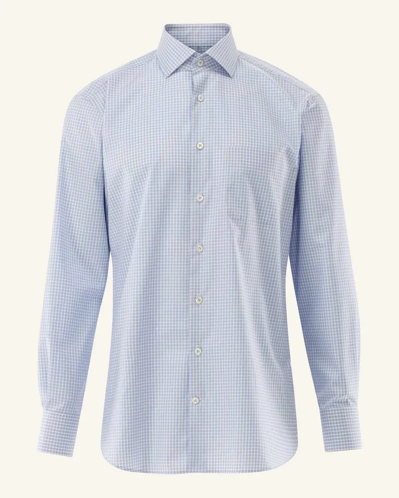 van Laack Hemd Comfort Fit blau Hellblau