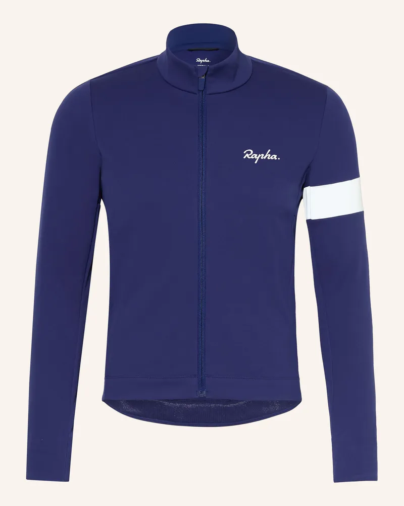 Rapha Softshell-Radjacke Winter blau Dunkelblau