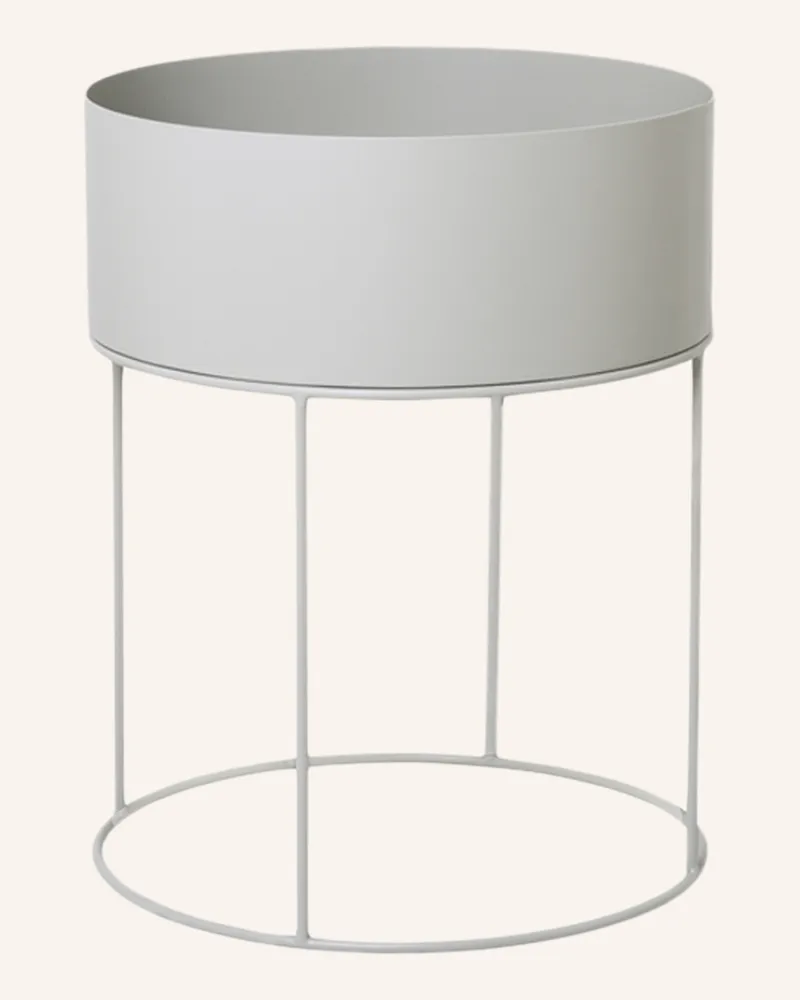 ferm LIVING Blumentopf grau Hellgrau