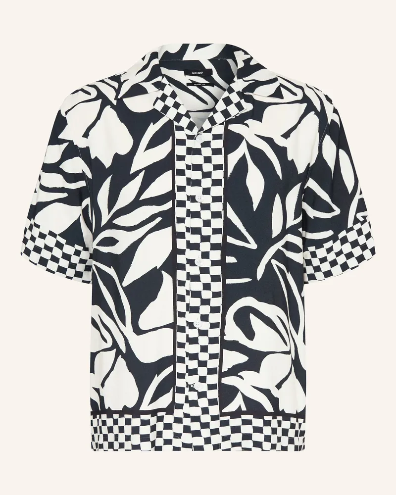 Reiss Resorthemd BEATTIE Relaxed Fit Weiss