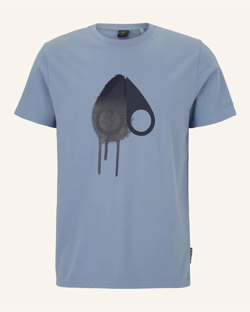 Moose Knuckles T-Shirt AUGUSTINE Blau