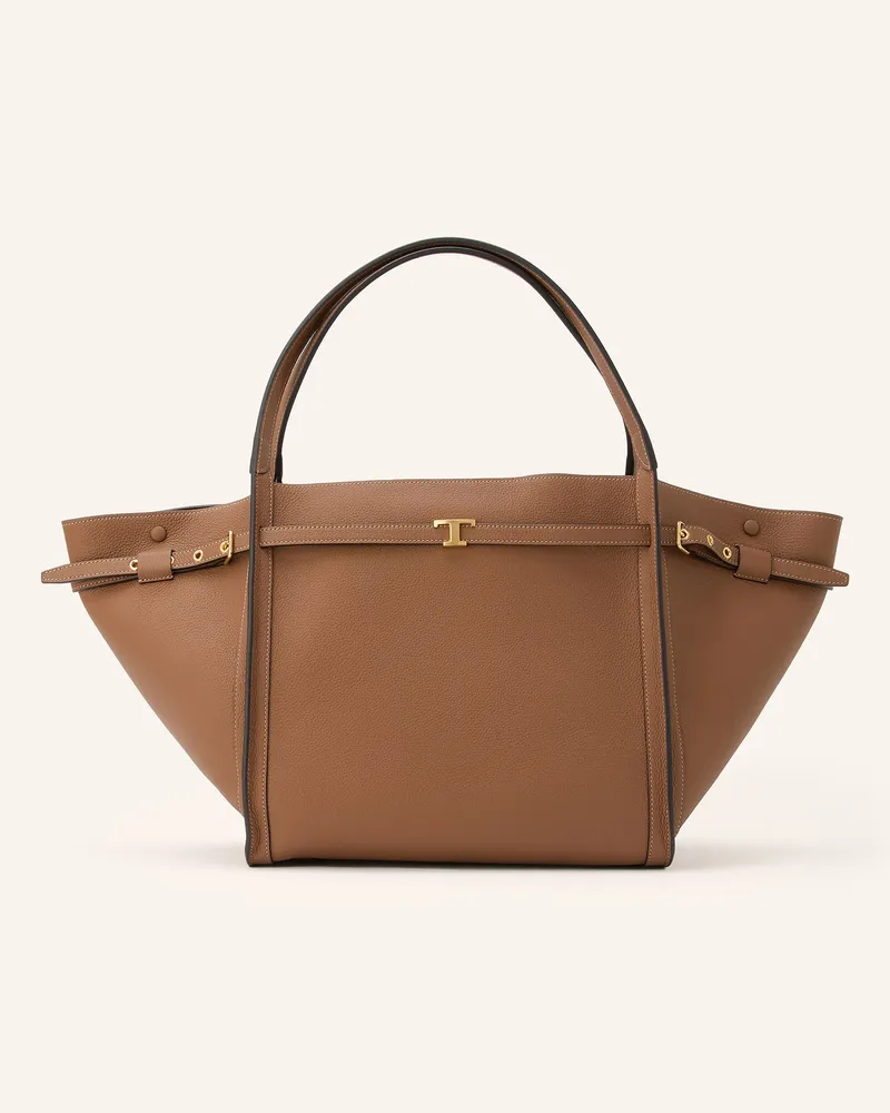 TOD'S Shopper Medium braun Camel