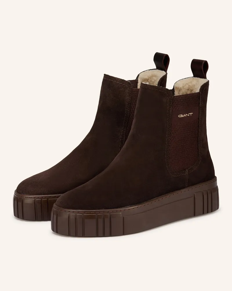 Gant Chelsea-Boots SNOWMONT WINTER Dunkelbraun