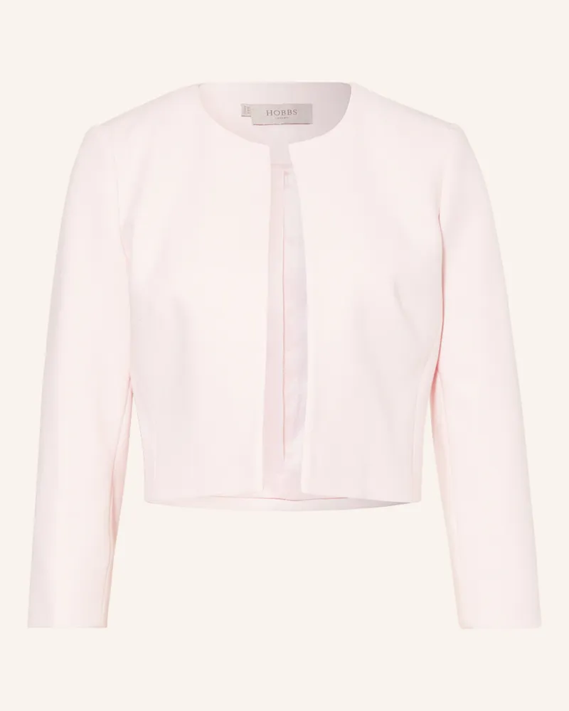 HOBBS London Kastenjacke ELIZE mit 3/4-Arm Hellrosa