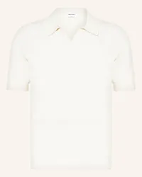 Norse Projects Strick-Poloshirt LEIF mit Leinen Weiss