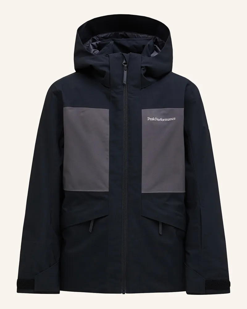 Peak Performance Jr Gravity Hipe® 2l Insulated Shell Jacket Skijacke schwarz Schwarz