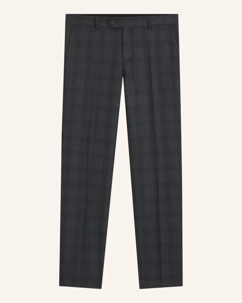 HUGO BOSS Business Hose DB-SUIT-TROUS-252_DB Slim Fit Dunkelgrau