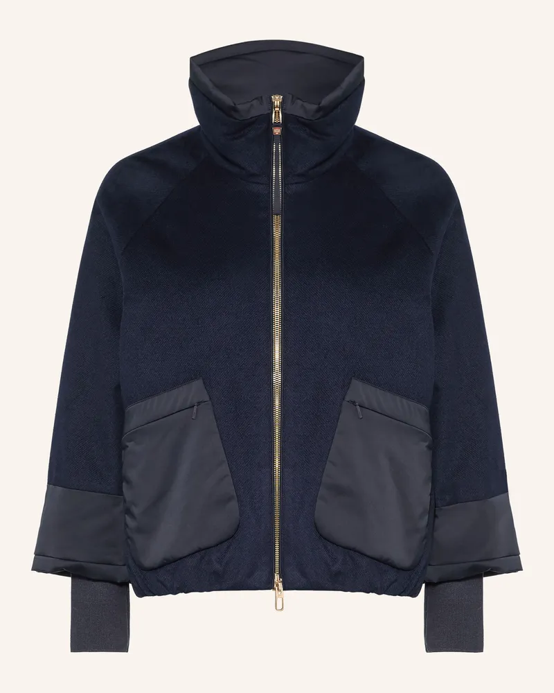 DUNO Lightweight-Daunenjacke Muriel Im Materialmix blau Dunkelblau