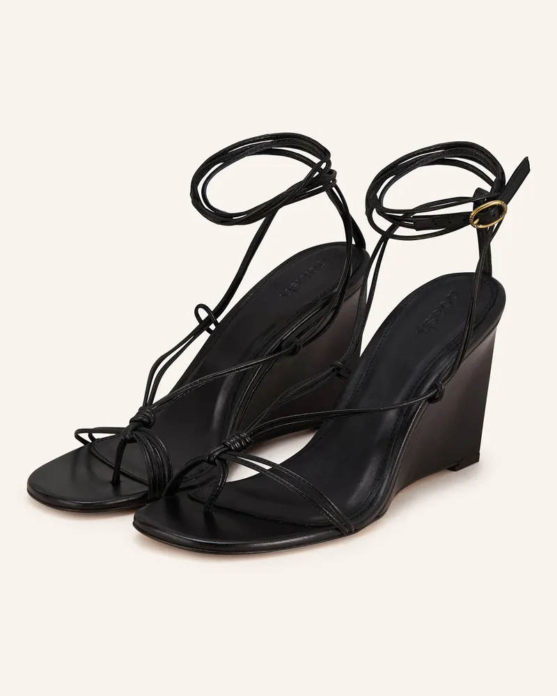 ba&sh Wedges CONNY Schwarz