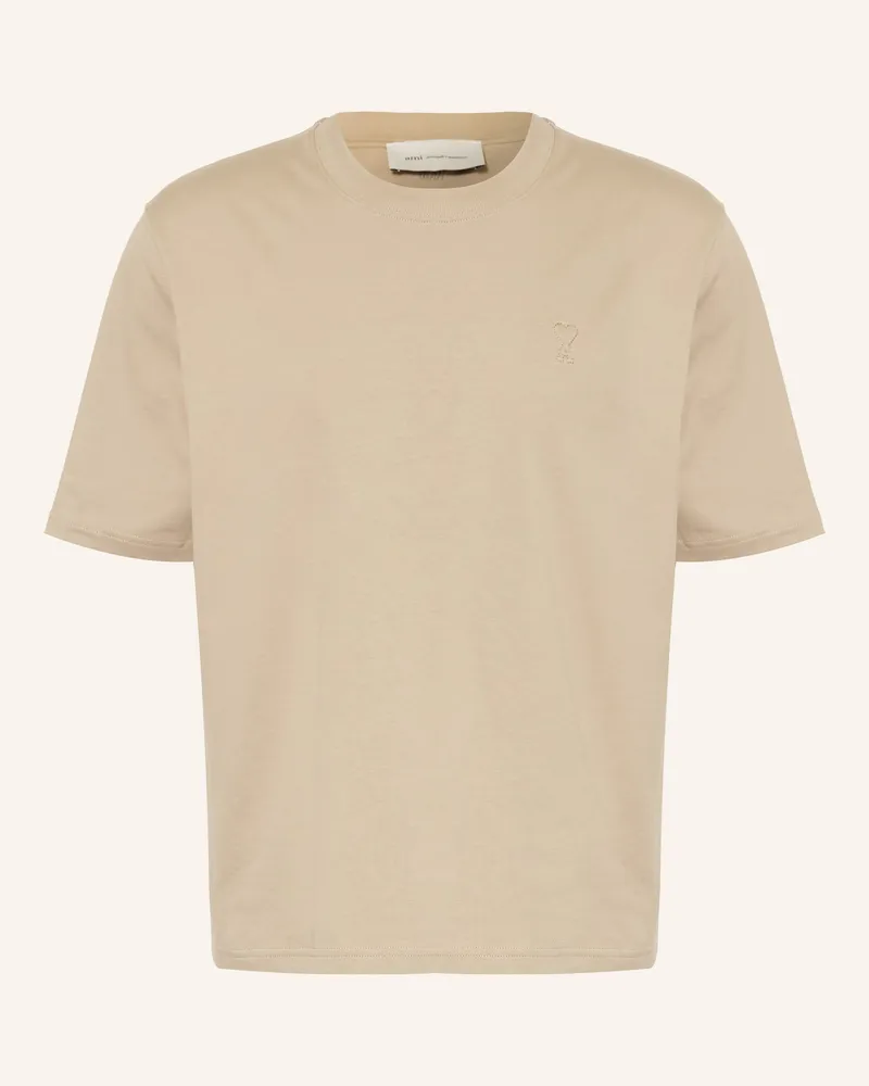 AMI Paris T-Shirt beige Beige