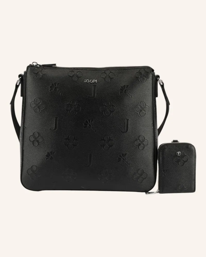 JOOP! Schultertasche Decoro Stampa Jasmina schwarz Schwarz
