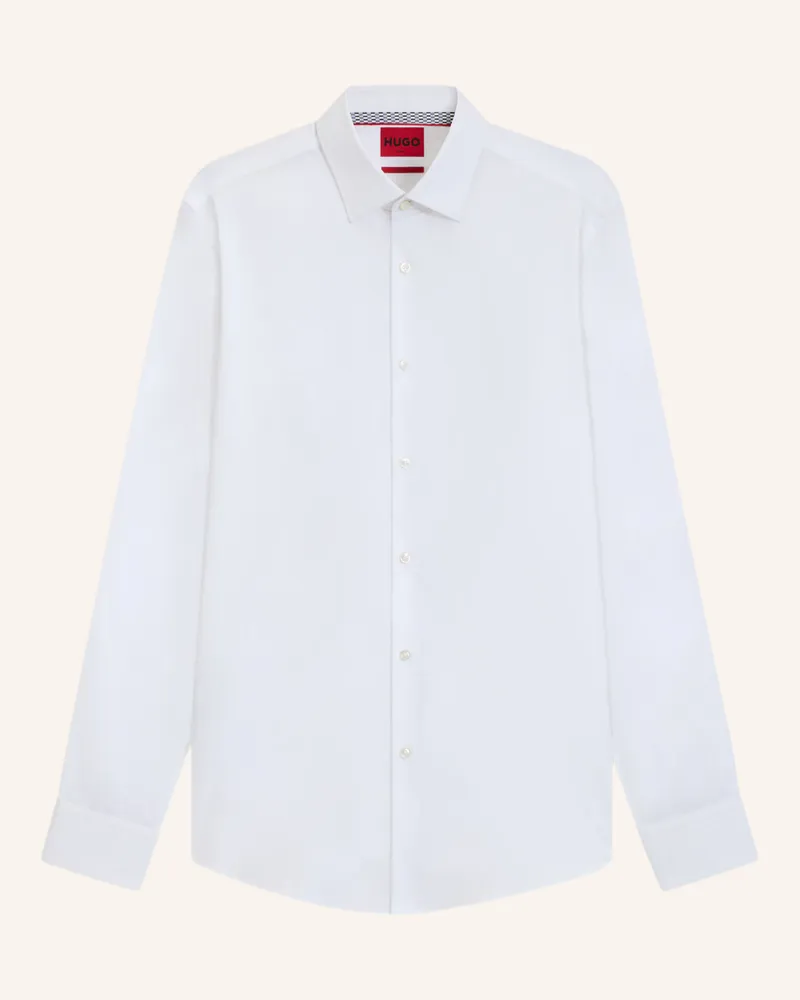 HUGO BOSS Business Hemd KOEY Slim Fit Weiss