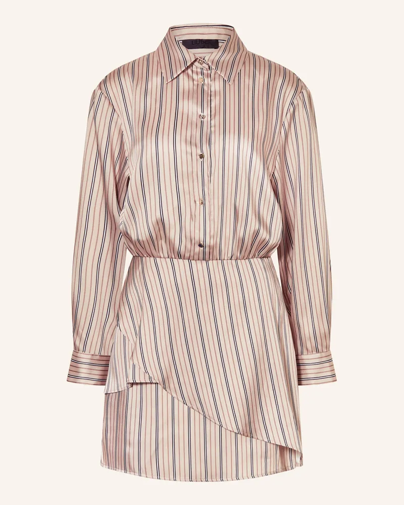 Liu Jo Hemdblusenkleid aus Satin Taupe