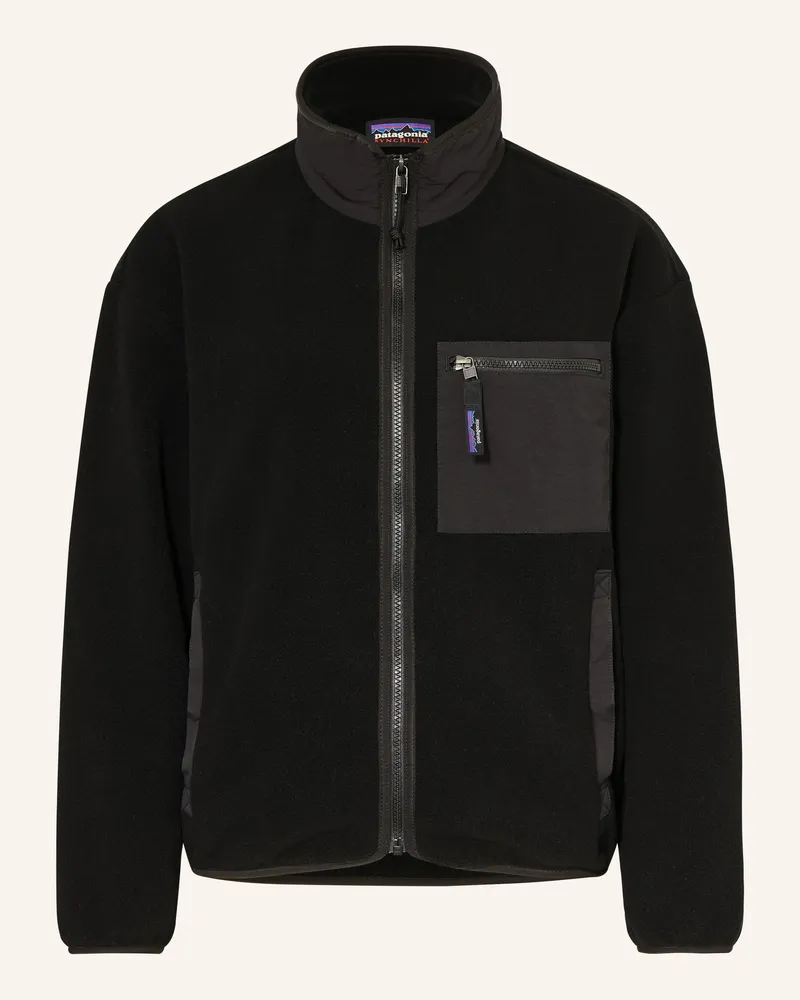 Patagonia Fleecejacke schwarz Schwarz