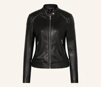 Lederjacke Mollison schwarz