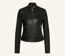 Lederjacke Mollison schwarz