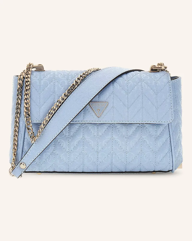 Guess Umhängetasche Stacey blau Hellblau