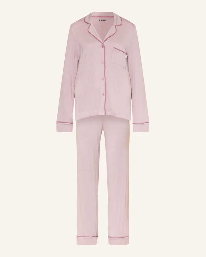 DKNY Schlafanzug NEXT GEN CLASSICS Helllila
