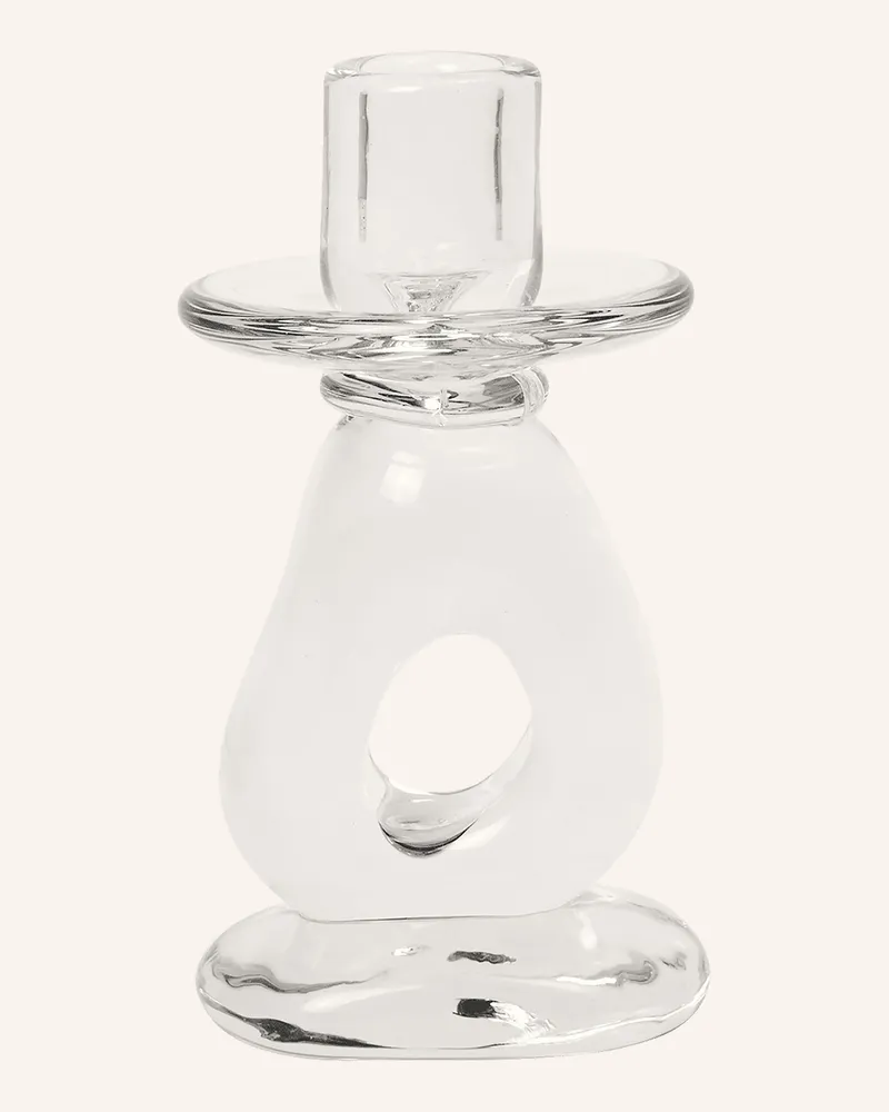 ferm LIVING Kerzenhalter Damo weiss Weiss