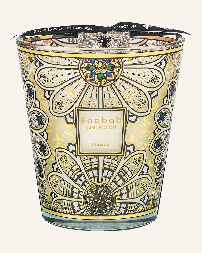 Baobab Collection Duftkerze ROSACE Gold