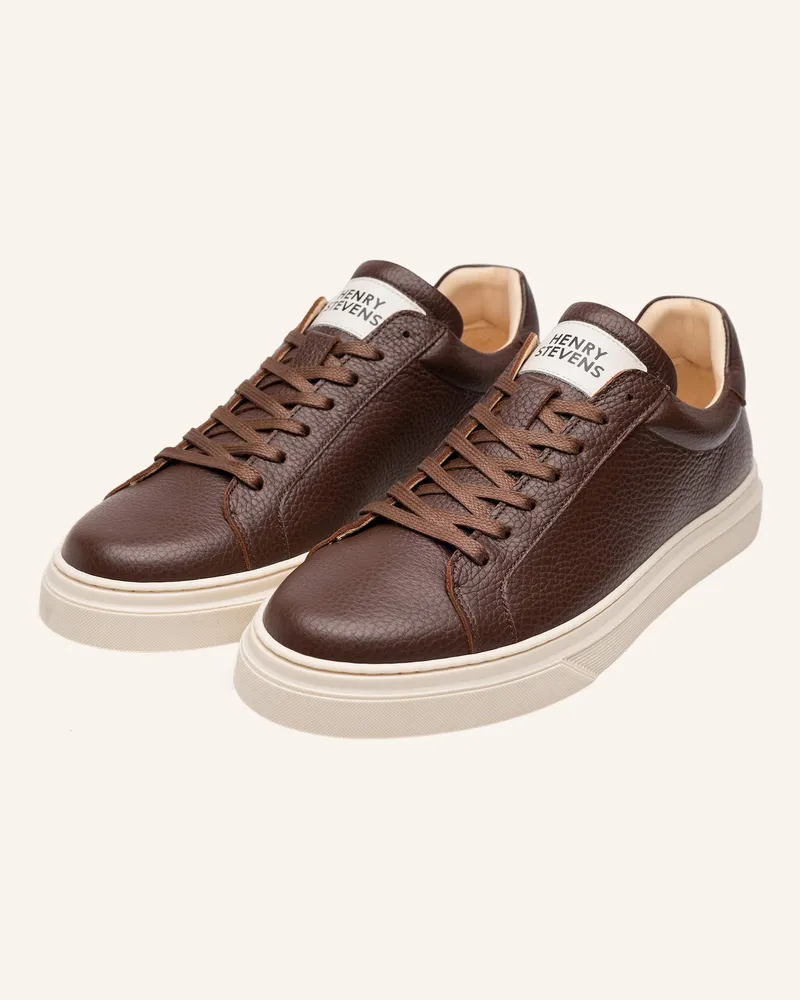 Henry Stevens Sneaker TRAVIS S1 Dunkelbraun