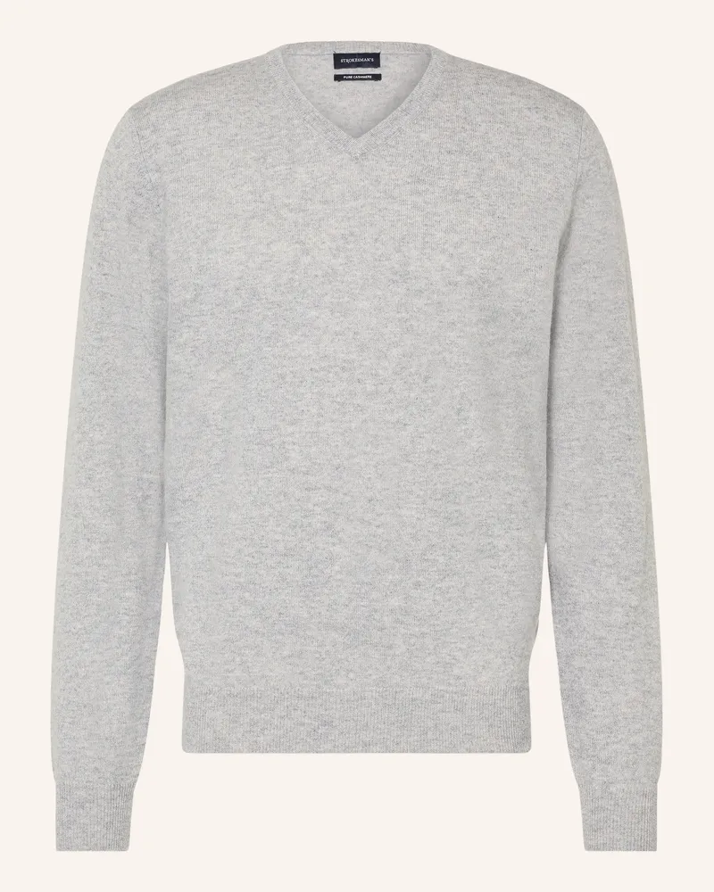 Strokesman's Strokesman Cashmere-Pullover grau Grau