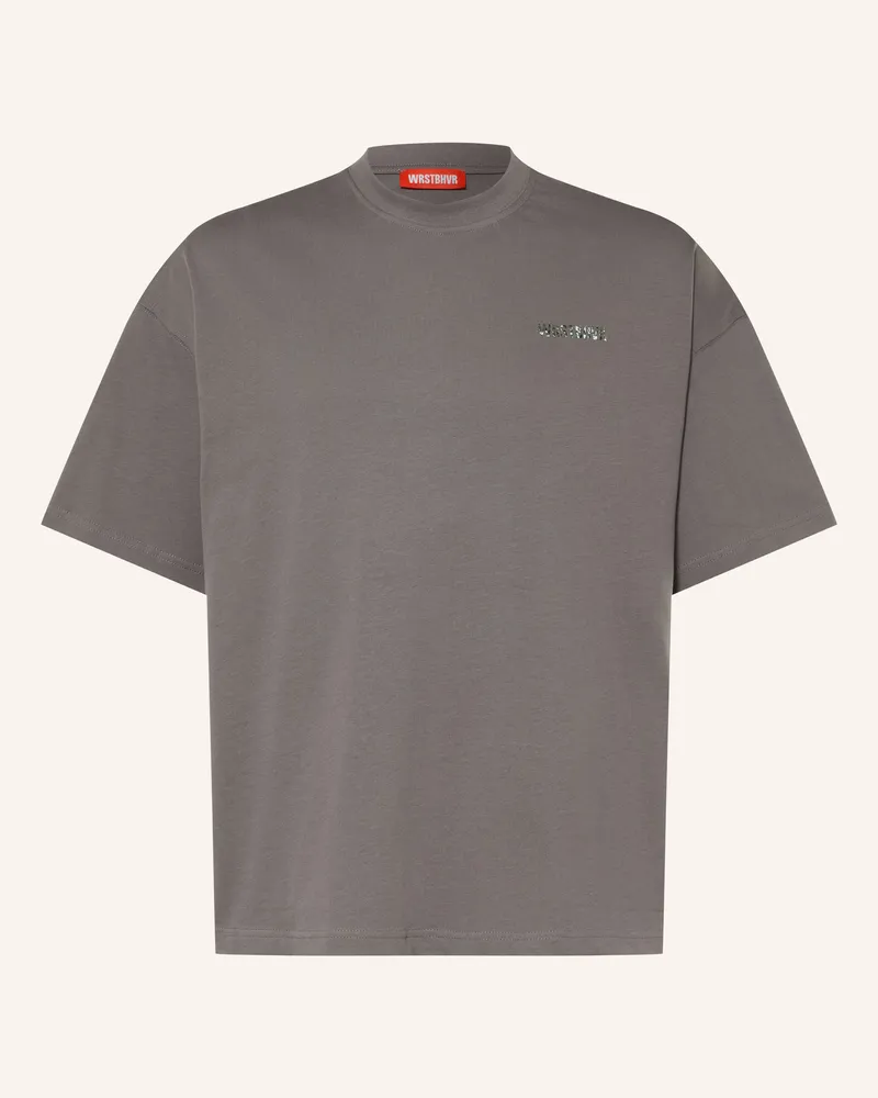 WRSTBHVR T-Shirt Studio v14 grau Dunkelgrau