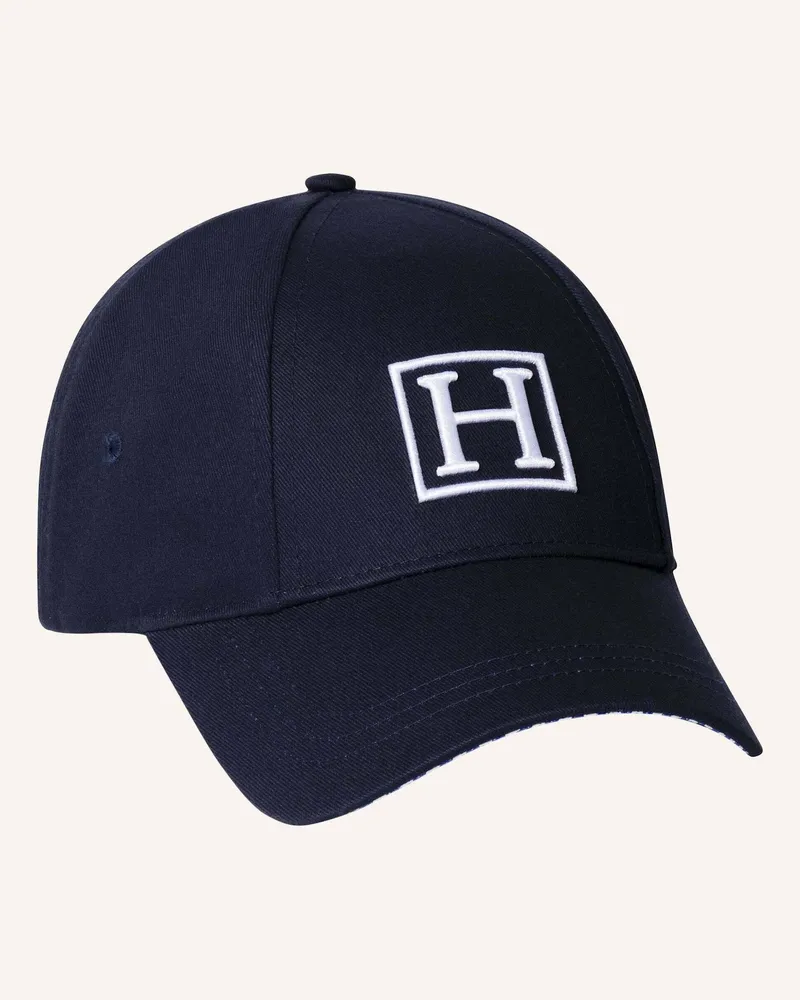 Hackett Cap Hrtg H Box Cap blau Dunkelblau