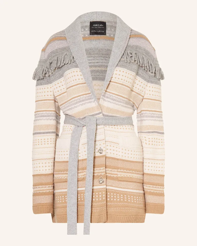 Marc Cain Strickjacke Mit Cashmere weiss 820