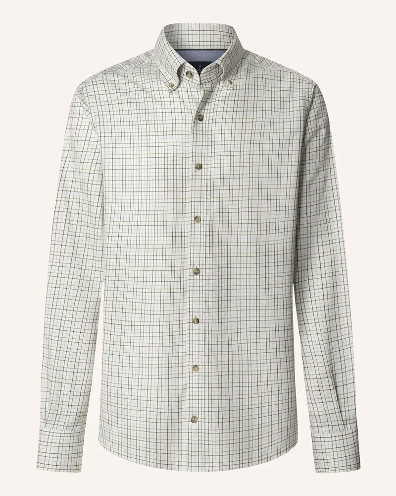Hackett Freizeithemd FLANNEL TATTERSALL Grün
