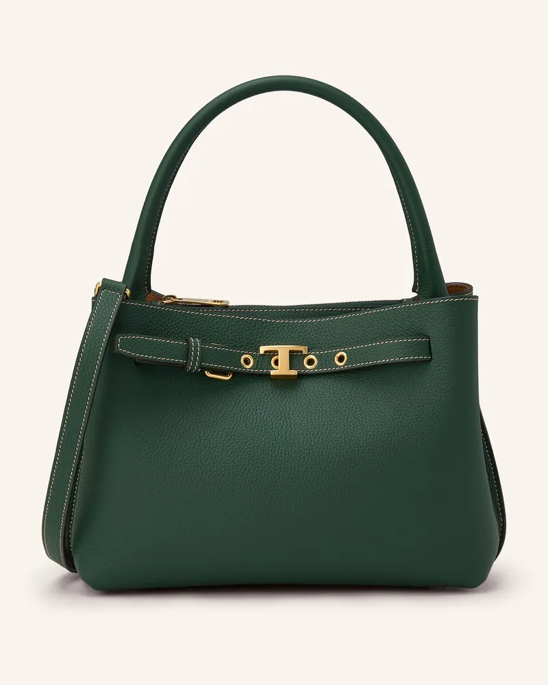 TOD'S Handtasche Tim schwarz Dunkelgrün