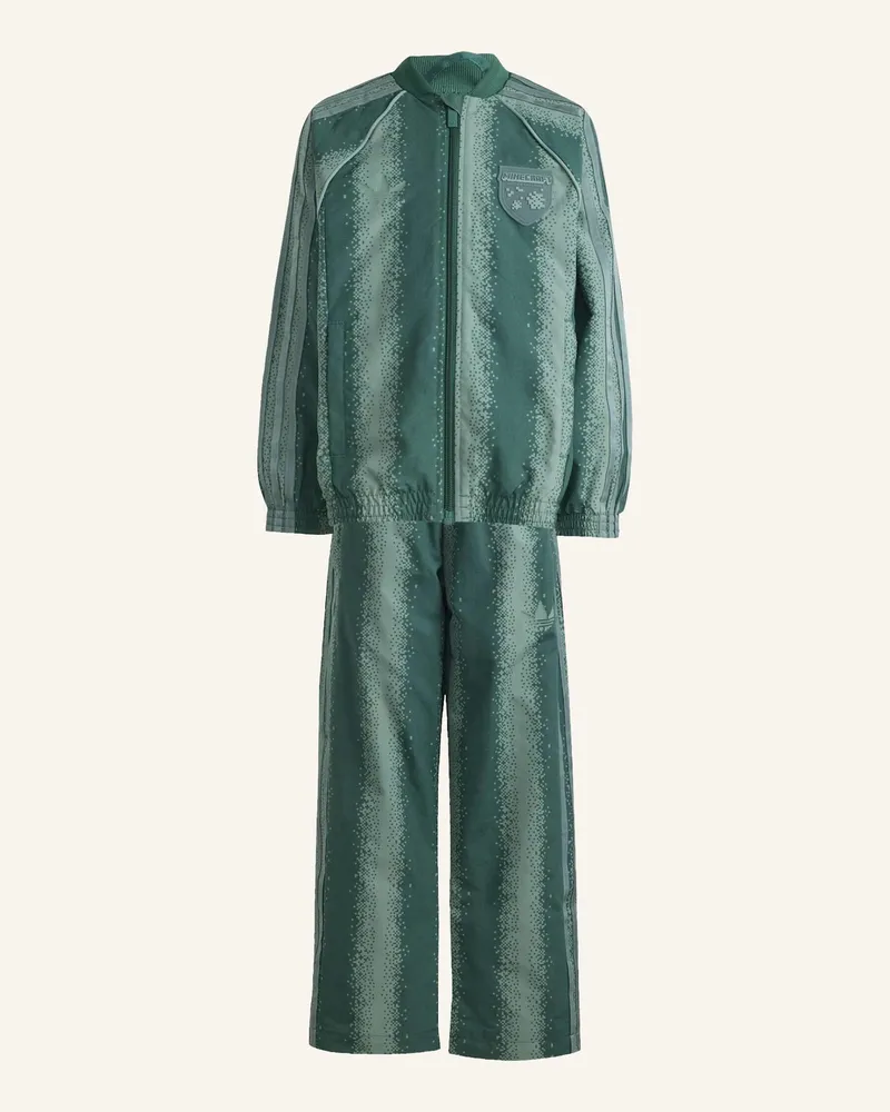 adidas Adidas Minecraft Sst Trainingsanzug gruen Grün