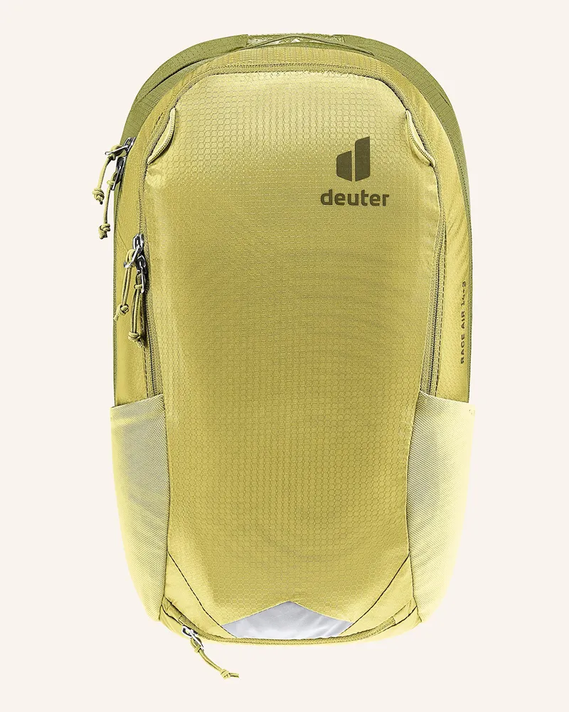 Deuter Rucksack Race Air 14 + 3 gruen Hellgrün