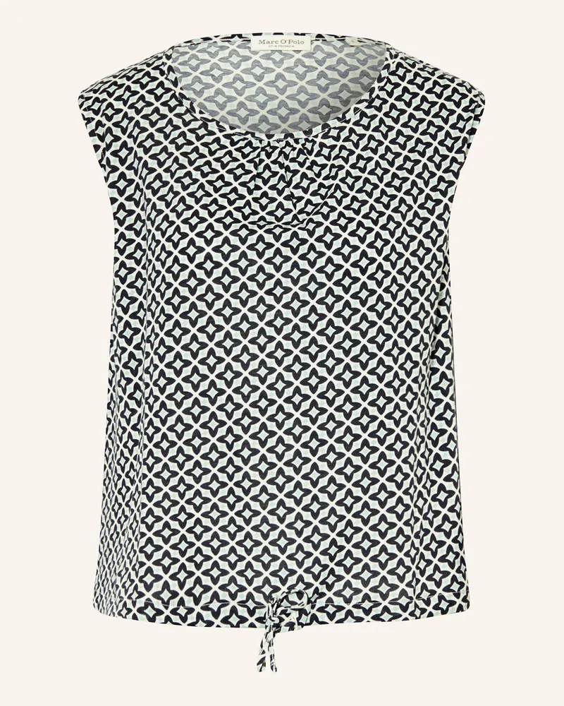 Marc O'Polo Blusentop aus Jersey Weiss