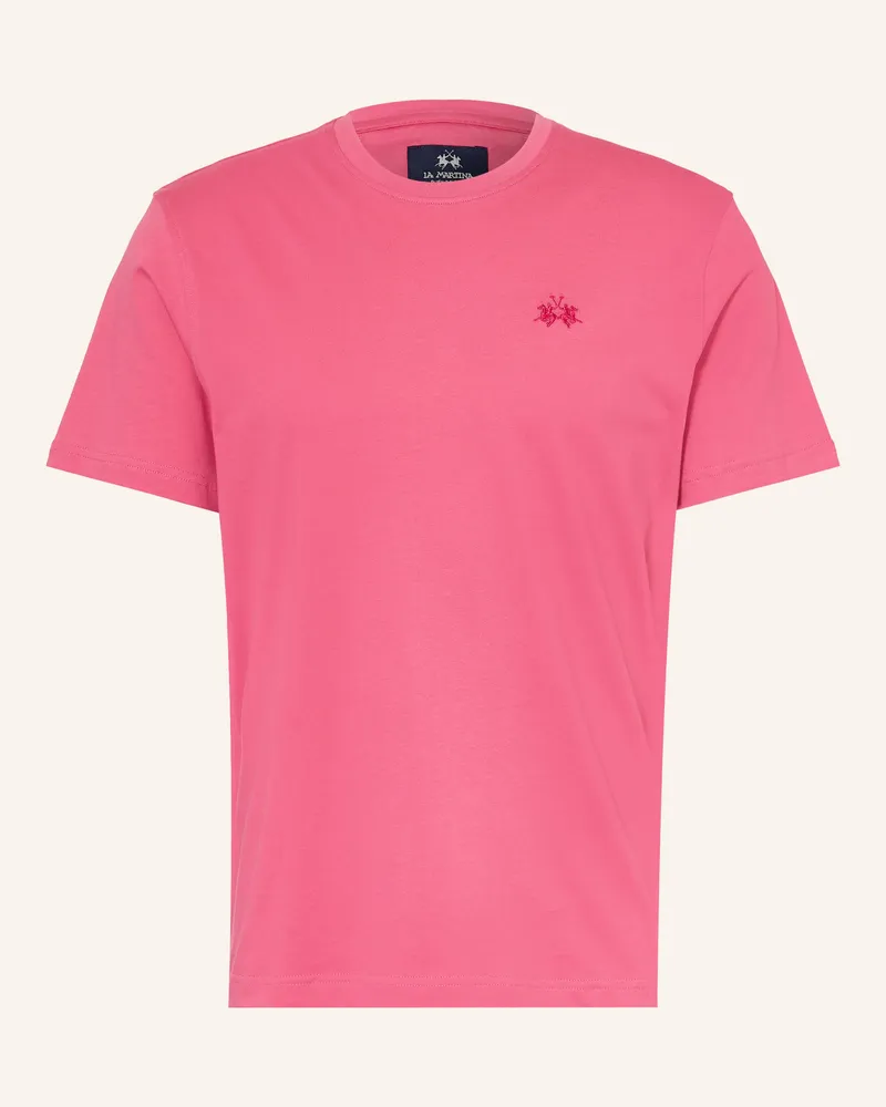 La Martina T-Shirt pink Pink