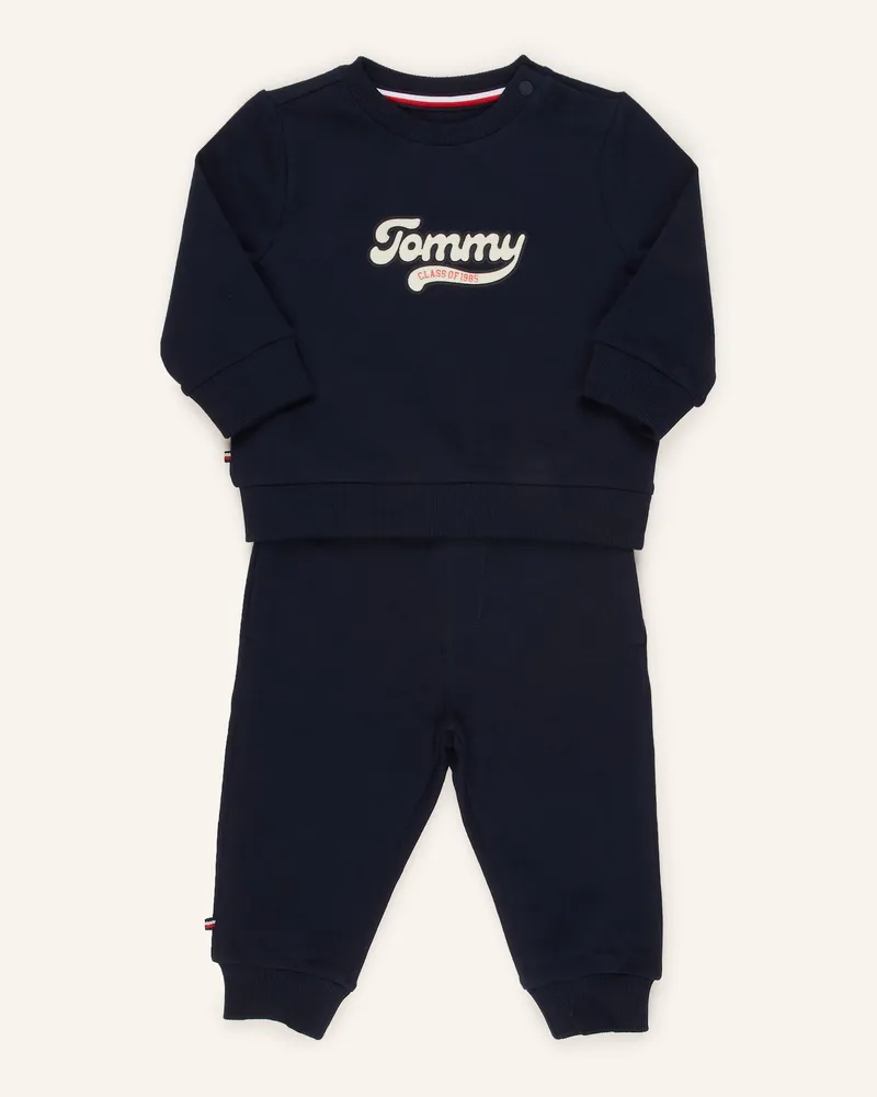 Tommy Hilfiger Set: Sweatshirt und Sweatpants Dunkelblau