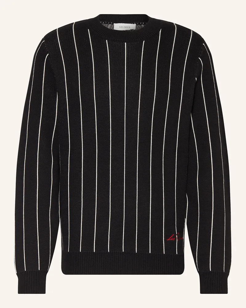 LES DEUX Pullover GASTON Schwarz
