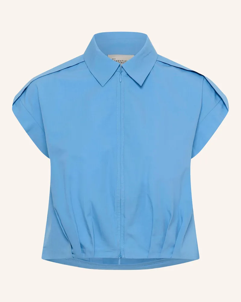 My Essential Wardrobe Blusentop Mwsunna blau Blau