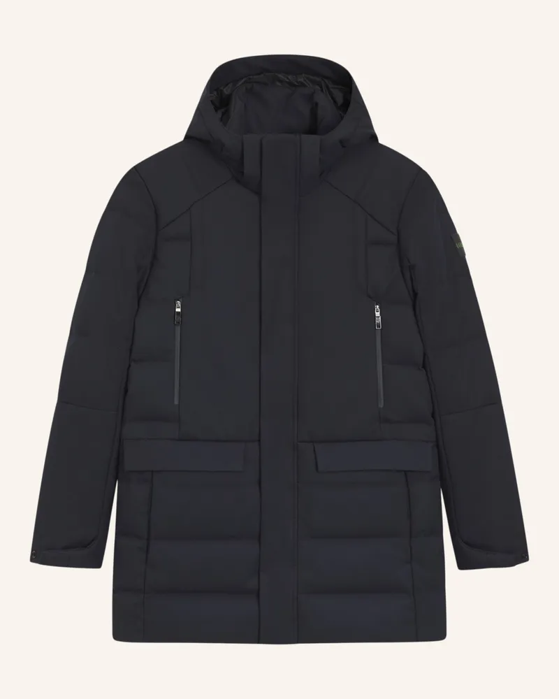 HUGO BOSS Parka J_ZORN IN Regular Fit Dunkelblau