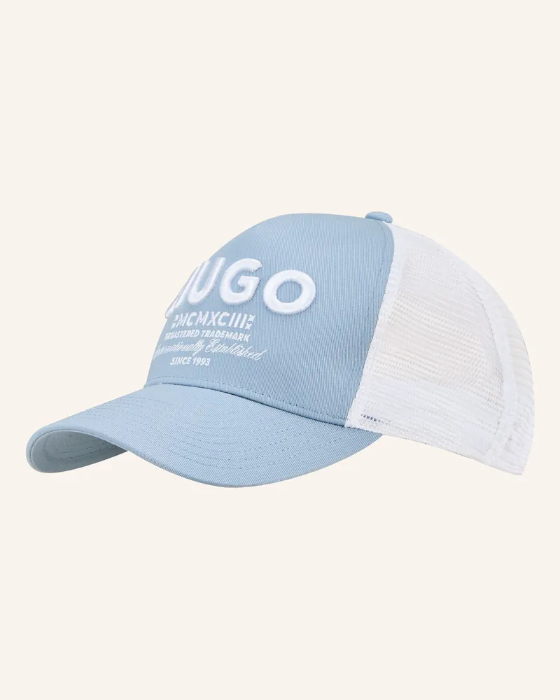 HUGO BOSS Cap Merk blau Weiss