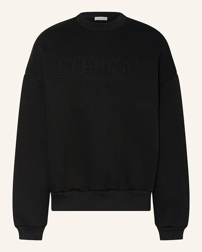 Fear of God Sweatshirt ETERNAL Schwarz