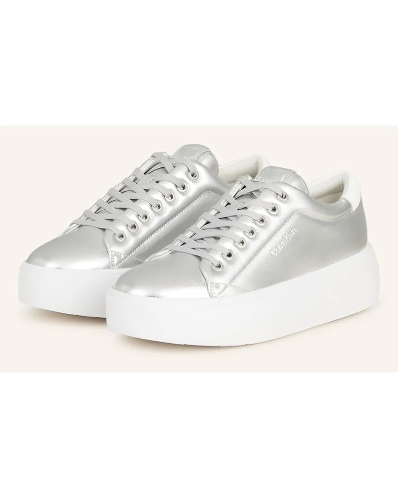 Calvin Klein Sneaker - SILBER Silber