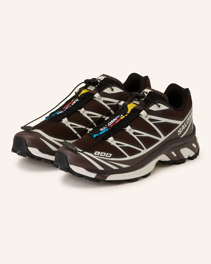 Salomon Sneaker XT-6 Dunkelbraun